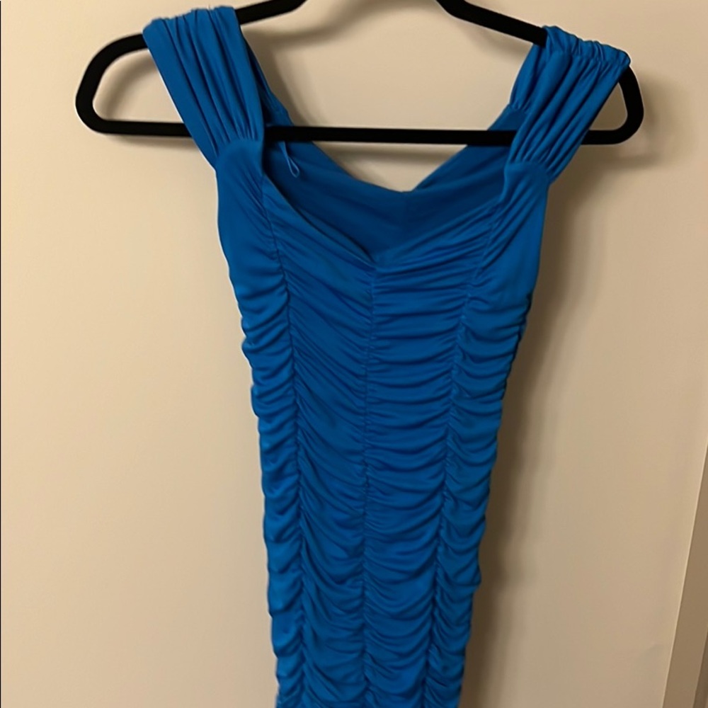 Zara Blue Mini Dress